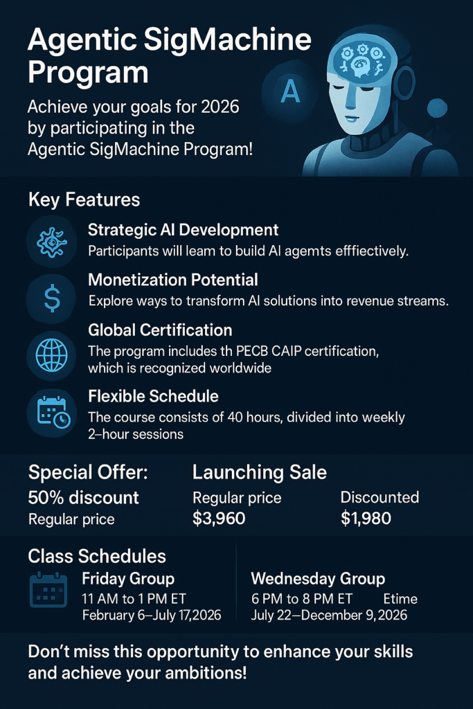 Agentic SigMachine Program